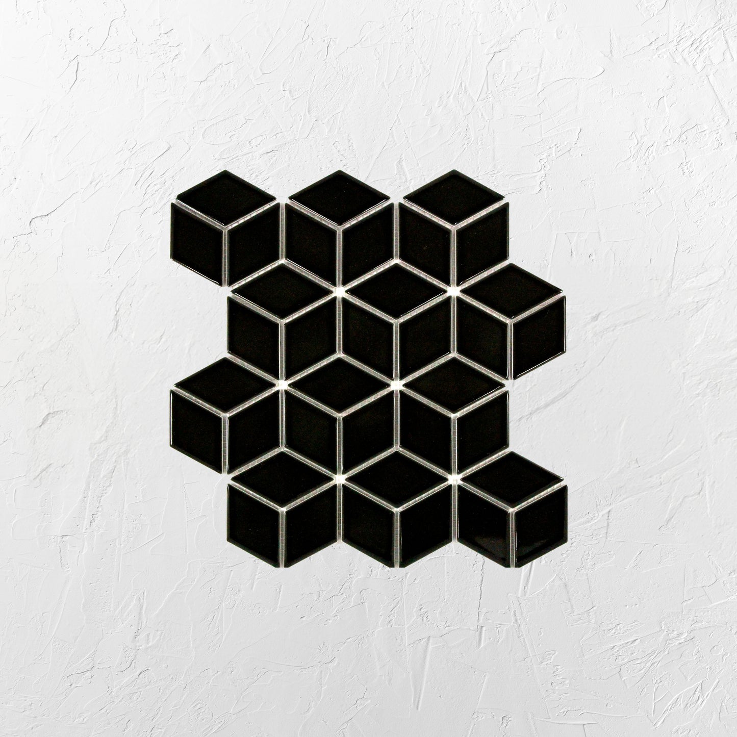 Black Gloss Cube 48x48mm