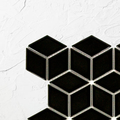 Black Gloss Cube 48x48mm
