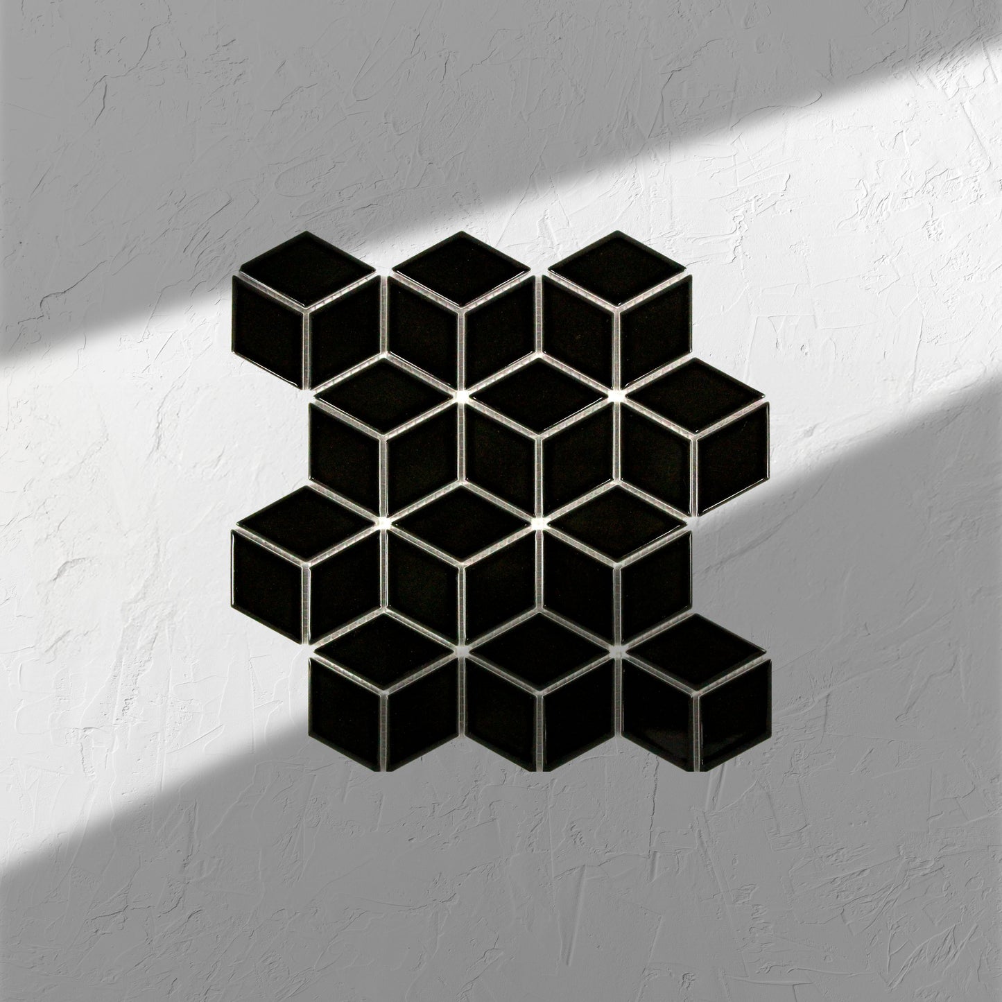 Black Gloss Cube 48x48mm