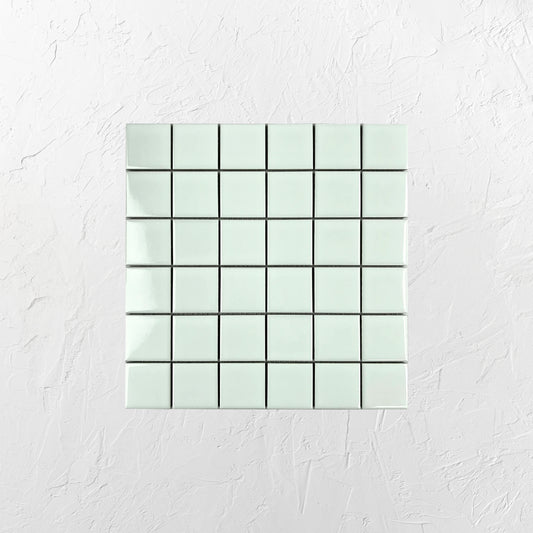 Mint Gloss Porcelain Glazed Square 48x48mm