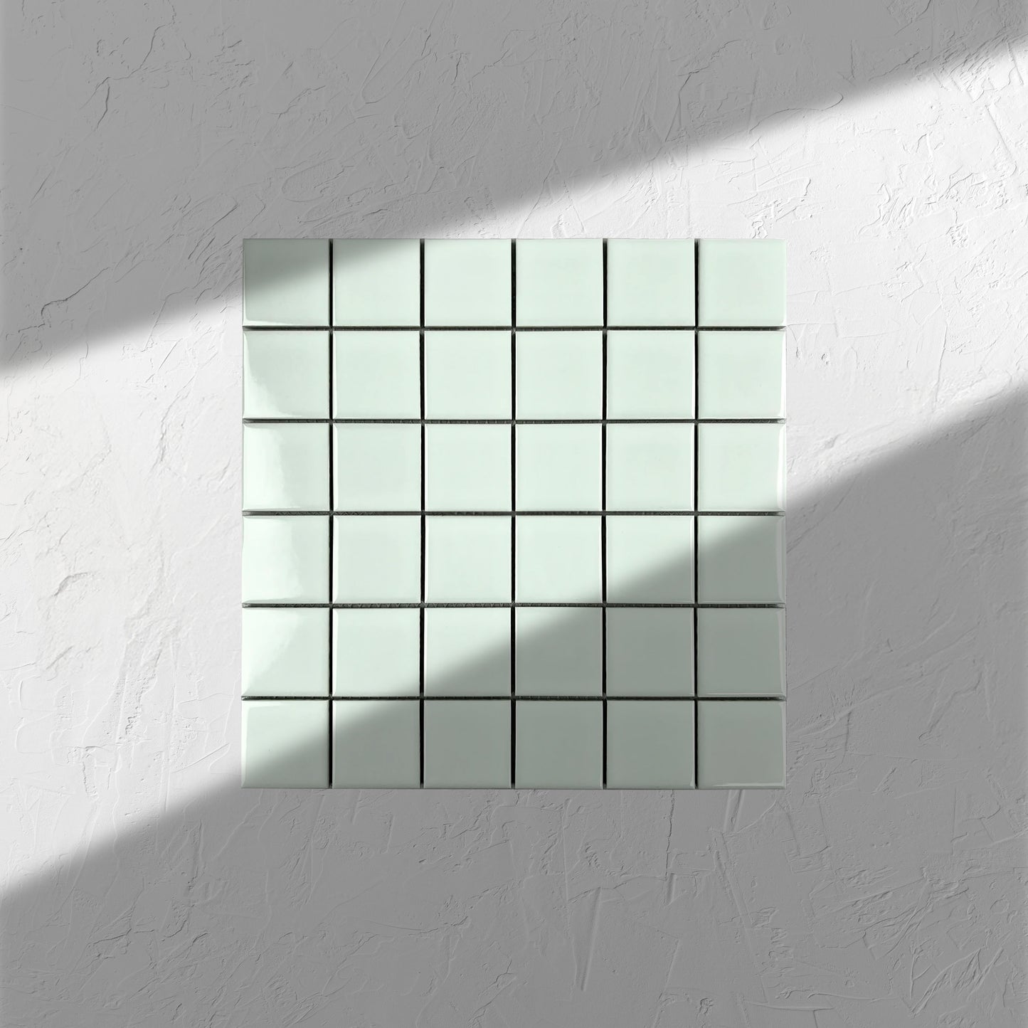 Mint Gloss Porcelain Glazed 48x48mm Square