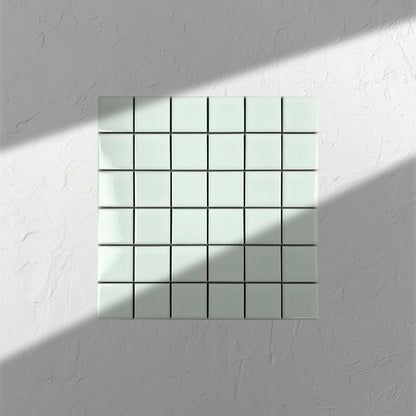 Mint Gloss Porcelain Glazed 48x48mm Square