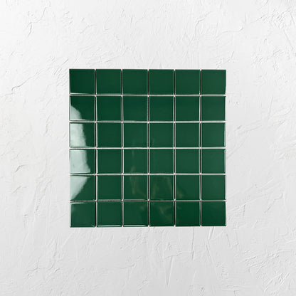 Jade Gloss Porcelain Glazed 48x48mm Square