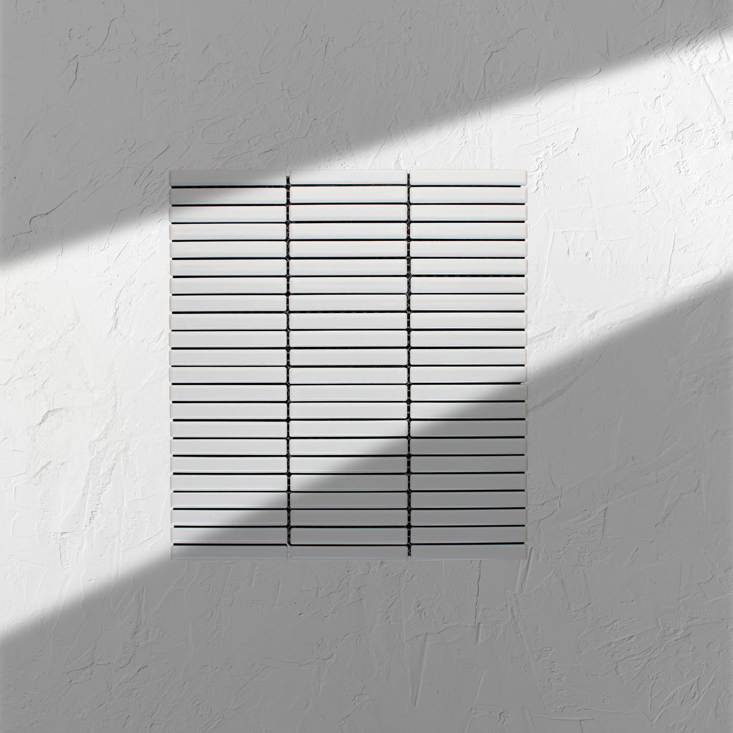 White Gloss Porcelain KitKat 12x92mm