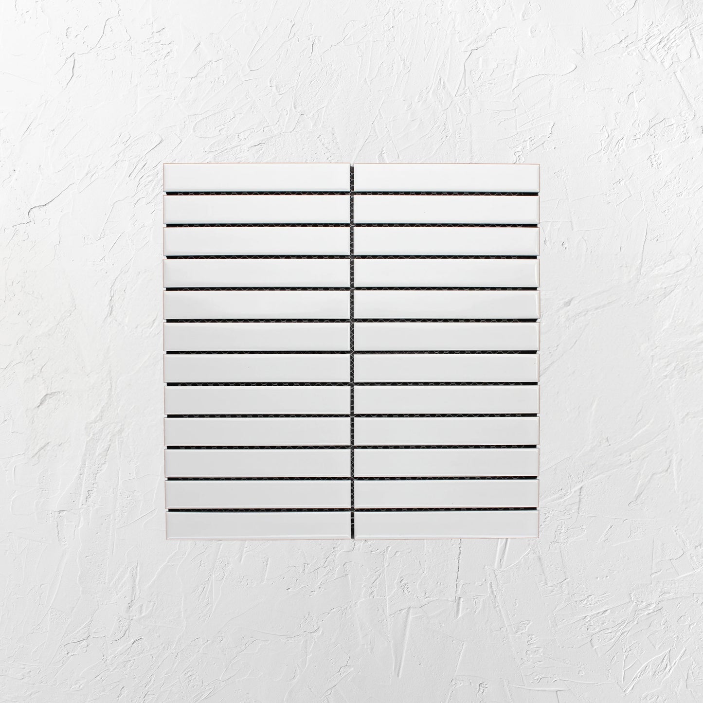 White Gloss KitKat Straight Bone Pattern 22x145mm