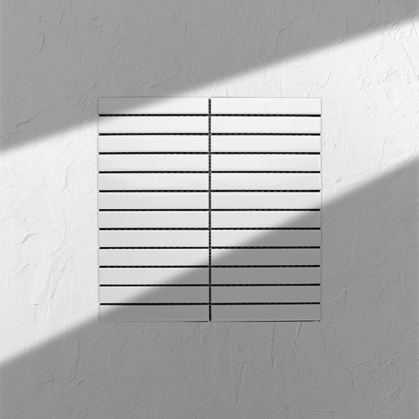 White Gloss KitKat Straight Bone Pattern 22x145mm
