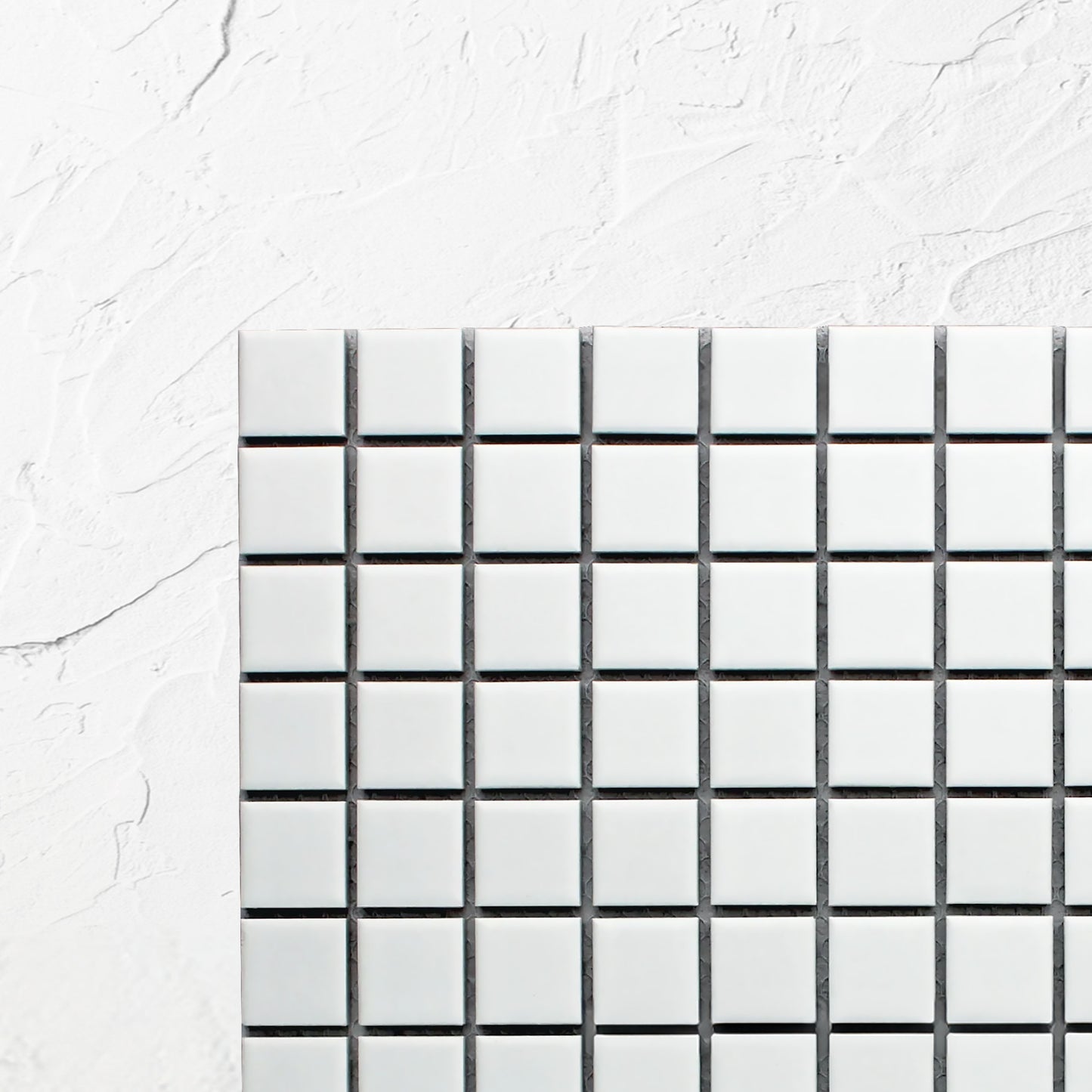 White Matt Porcelain Glazed Square 23x23mm
