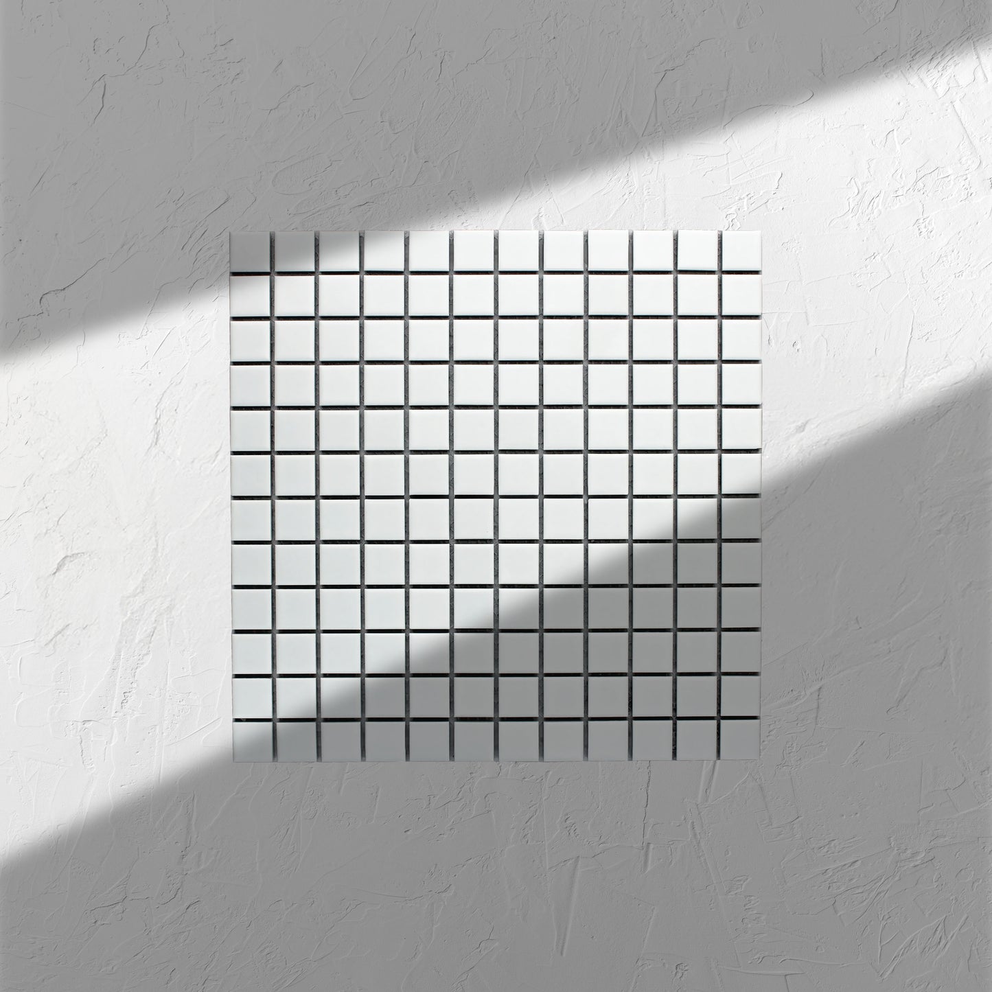 White Matt Porcelain Glazed Square 23x23mm