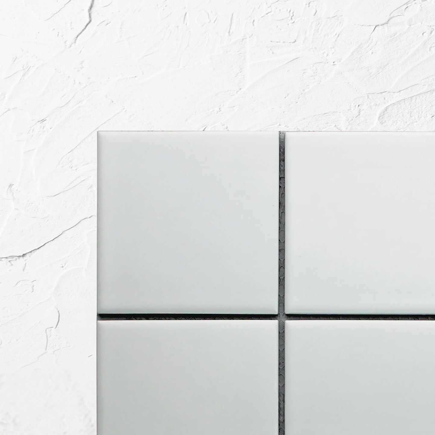 White Matt Porcelain Glazed Square 97x97mm