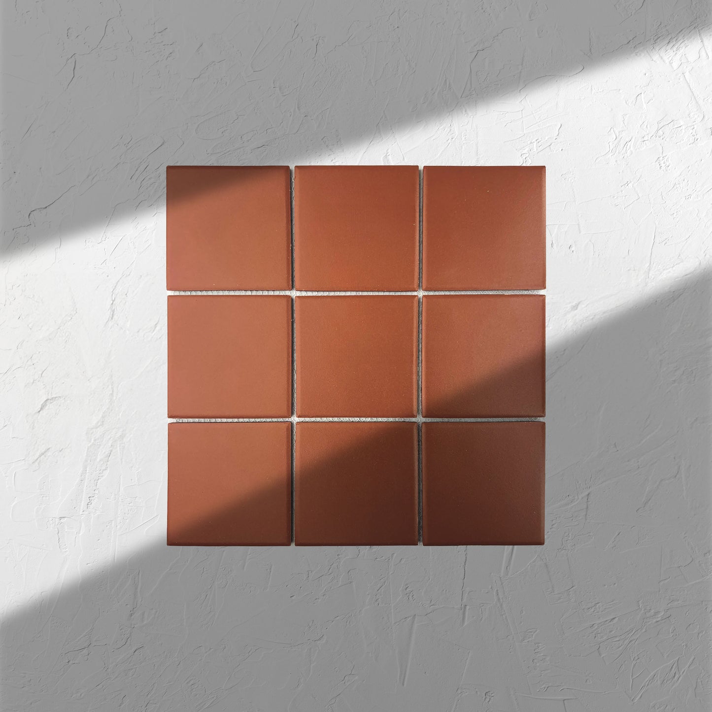 Marlowe Chestnut Red Matt Mosaic 97x97mm