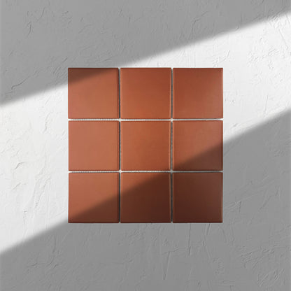 Marlowe Chestnut Red Matt Mosaic 97x97mm