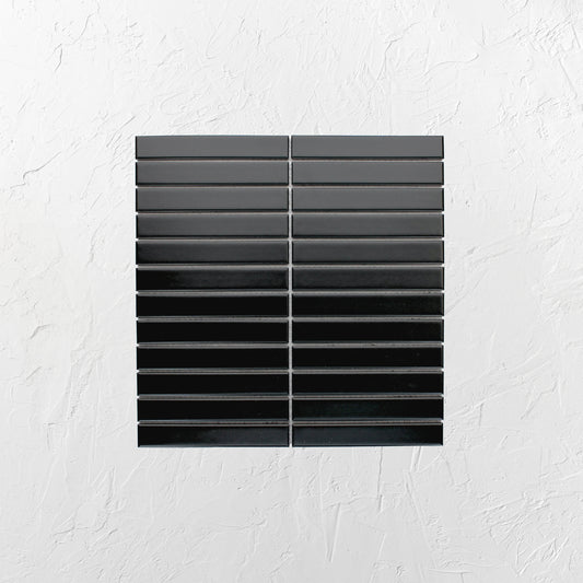Black Matt KitKat Straight Bone Pattern 22x145mm