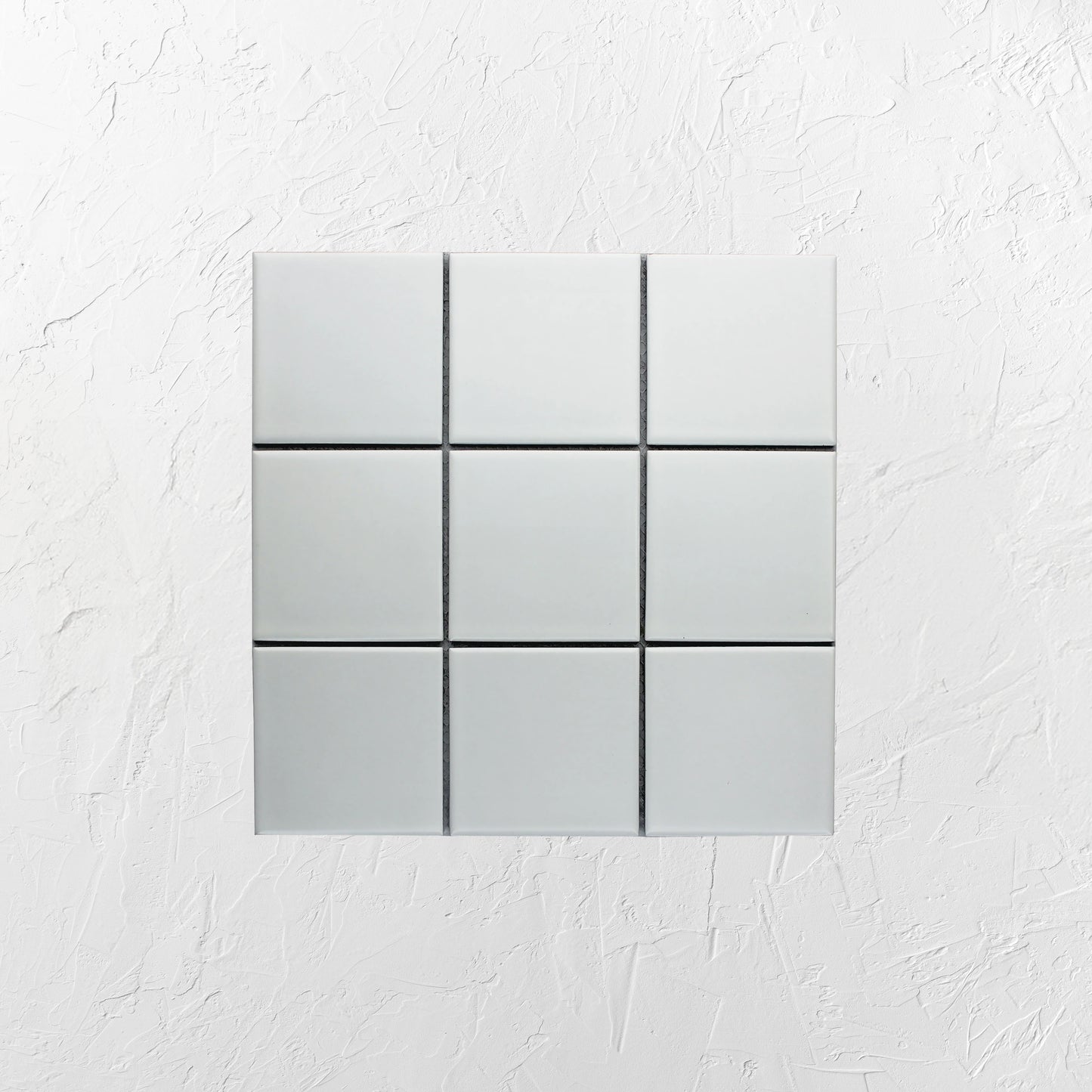 White Matt Porcelain Glazed Square 97x97mm