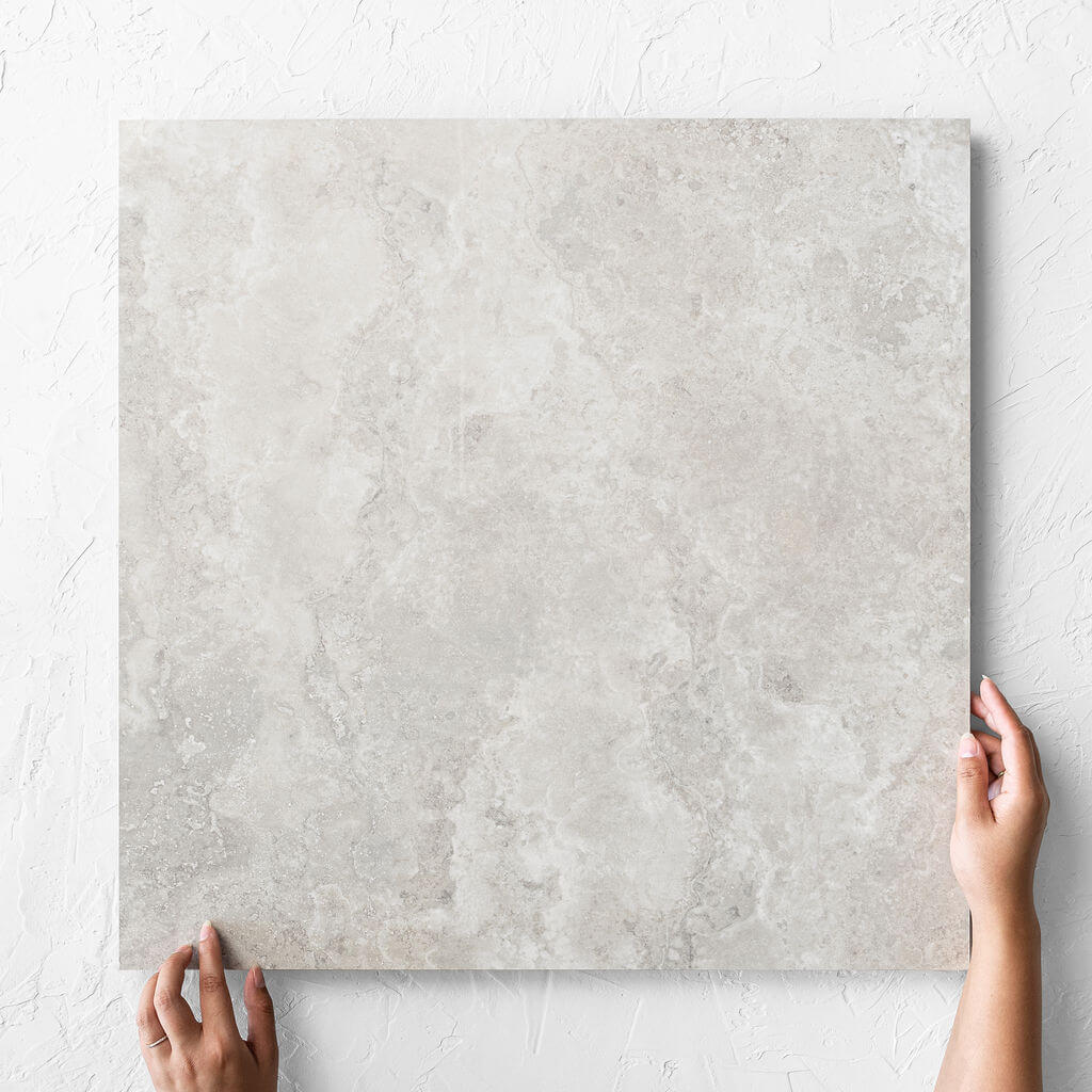 New Travertino Ivory Polished Rectified 600X600mm