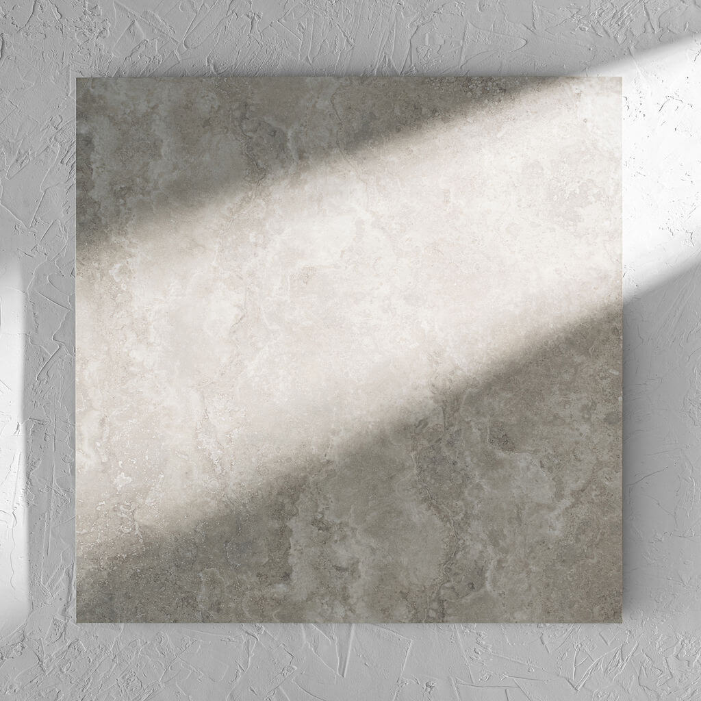 New Travertino Ivory Polished Rectified 600X600mm