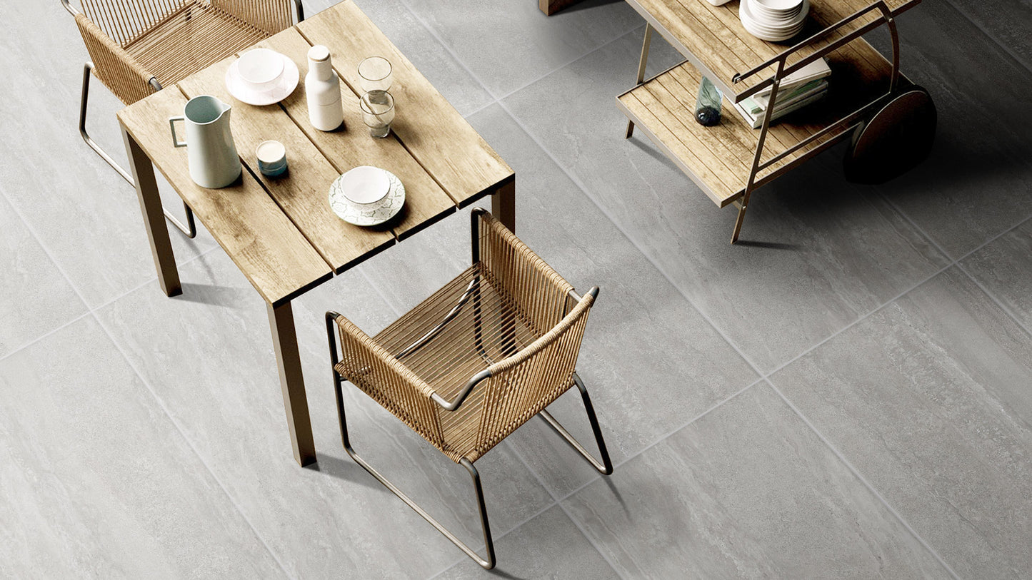 Normandy Grigio Matt Smooth Grip 300x600mm