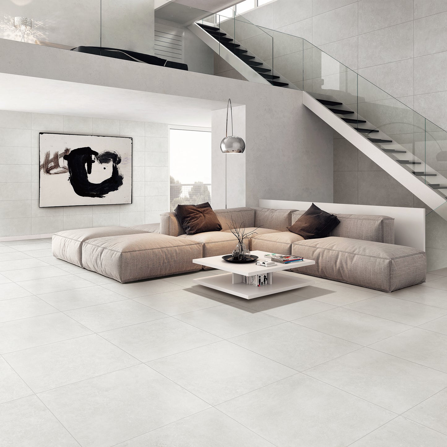 Plazzo White Lappato 600x600mm
