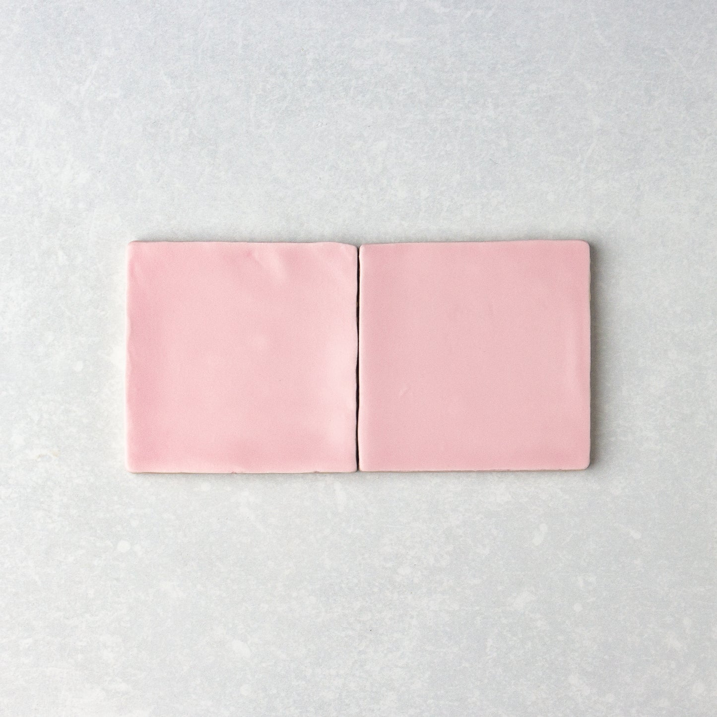 Handmade Matt Rosa Pink  100x100mm