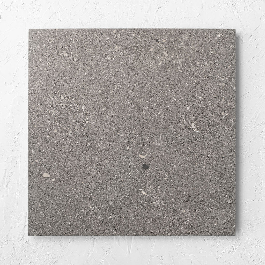 Shellstone Dark Grey External Rectified 600x600mm