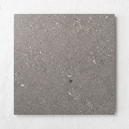 Shellstone Dark Grey External Rectified 600x600mm