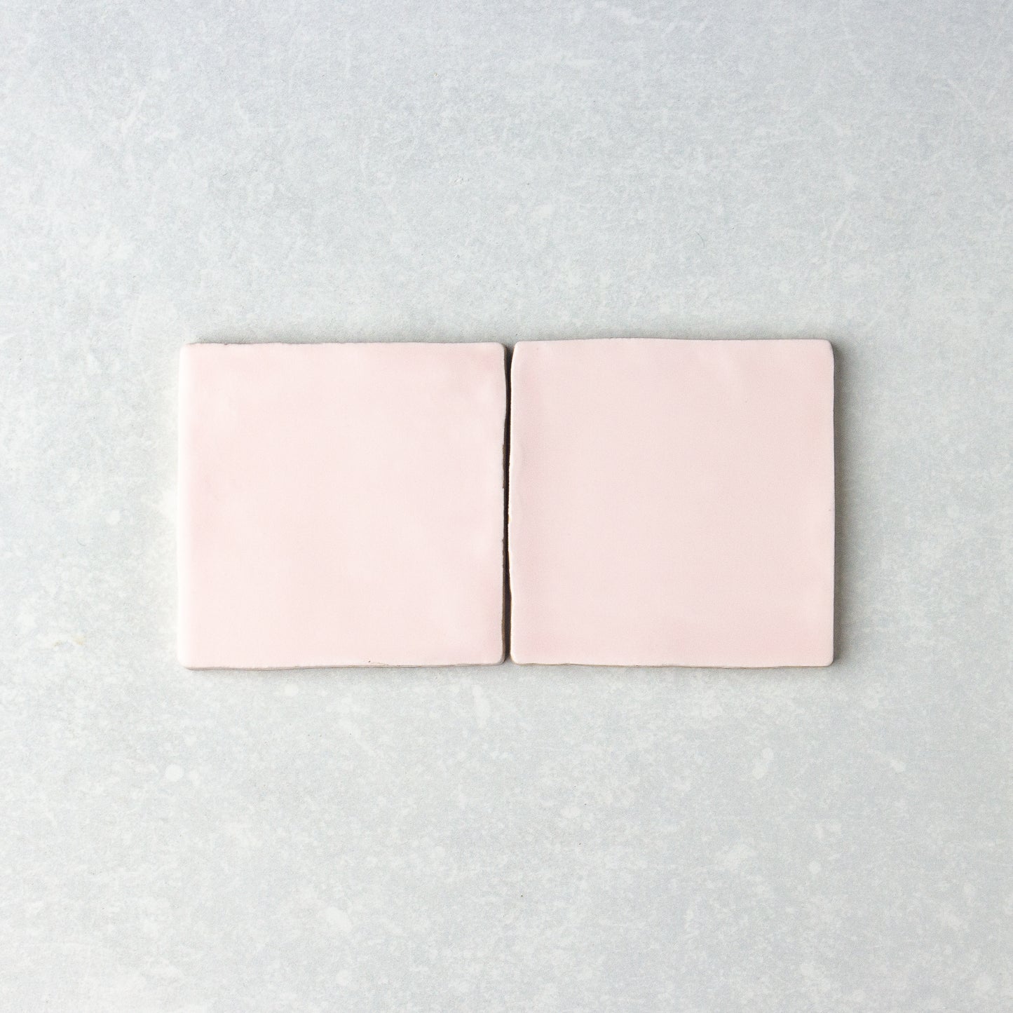Handmade Matt Soft Pink  100x100mm