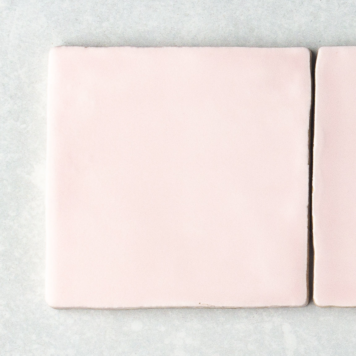 Handmade Matt Soft Pink  100x100mm