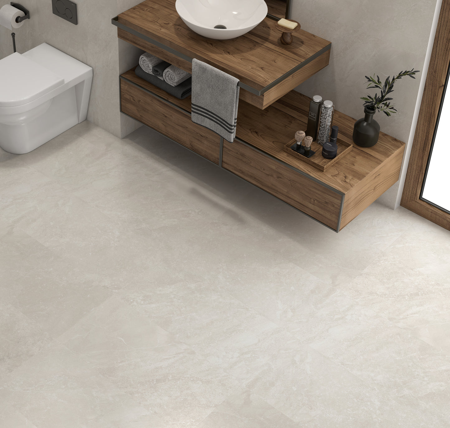 Stone 2.0 White Matt 300x300mm