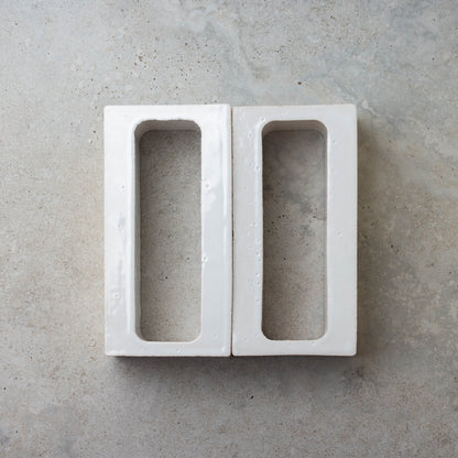 Arialuce Asole Bianco Gloss Breeze Blocks 120x240