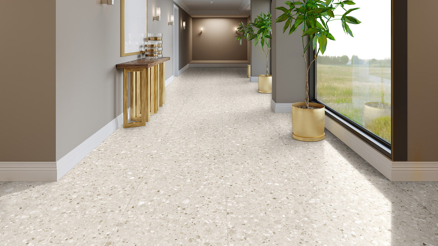 Terrazzo Rock Beige Matt 600x600mm