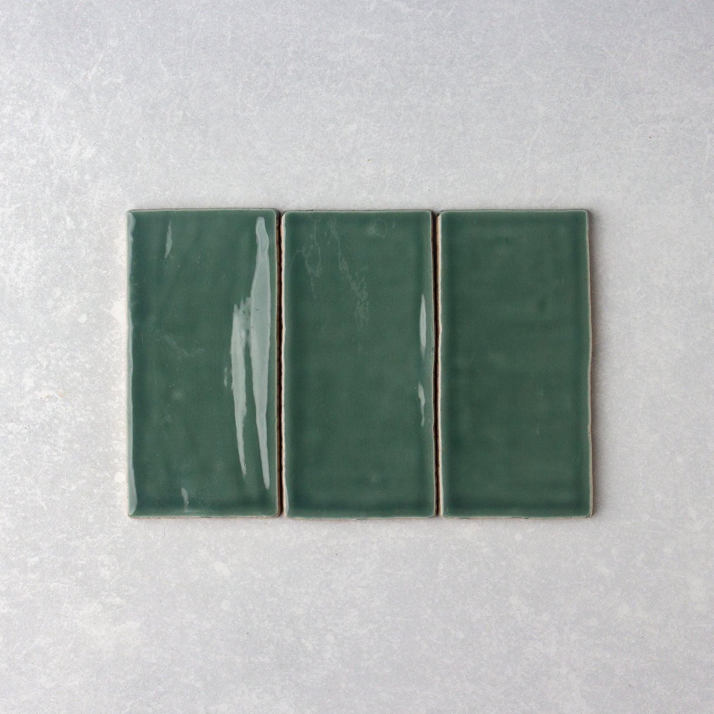 Spanish Handmade Gloss Verde Militare  75x150mm