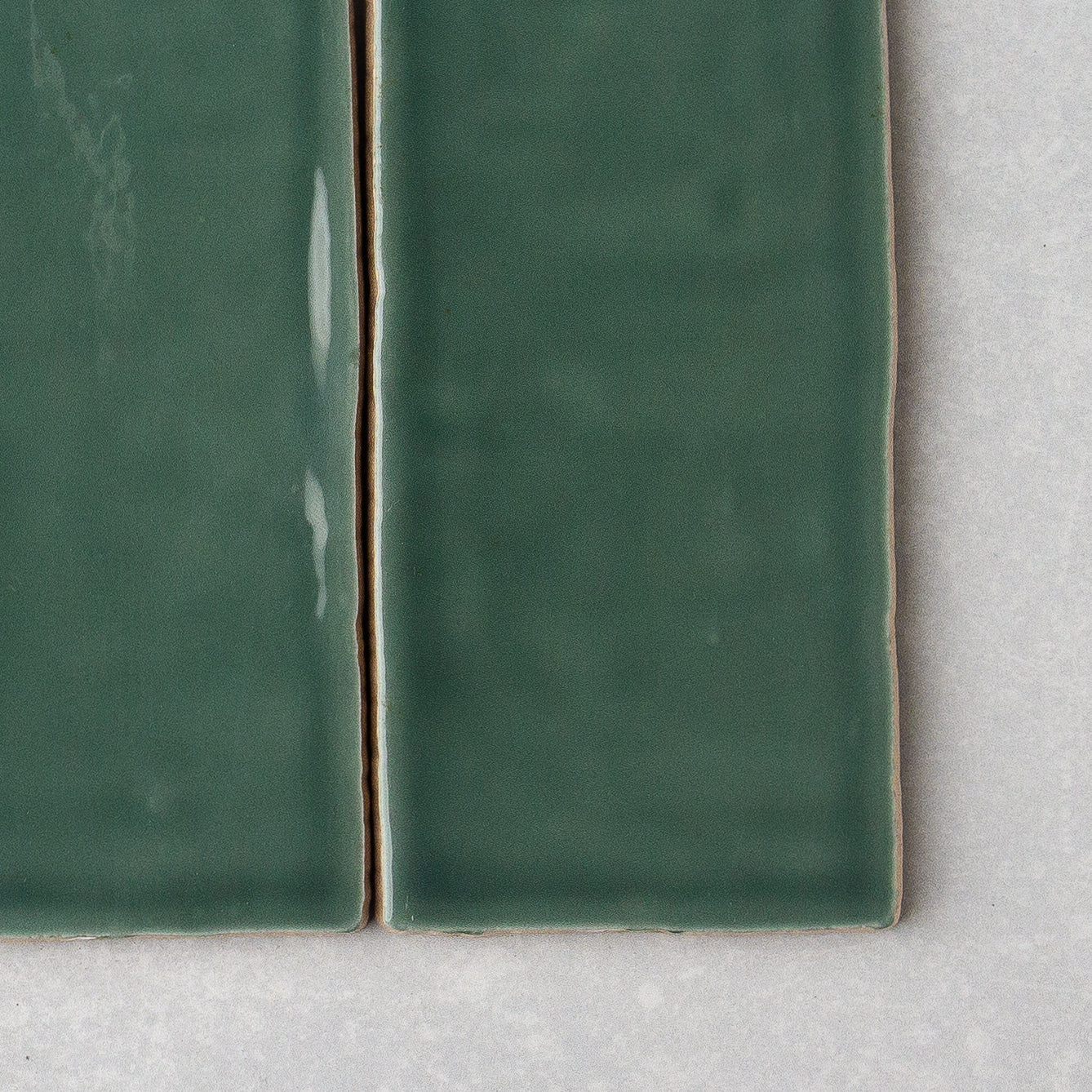Spanish Handmade Gloss Verde Militare  75x150mm