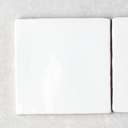 Handmade Gloss White 100x100mm