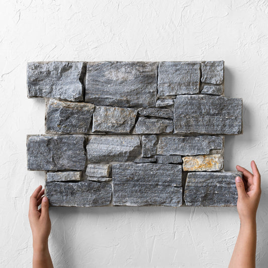 Sapphire Mica Schist Z Panel Corner 200x600mm