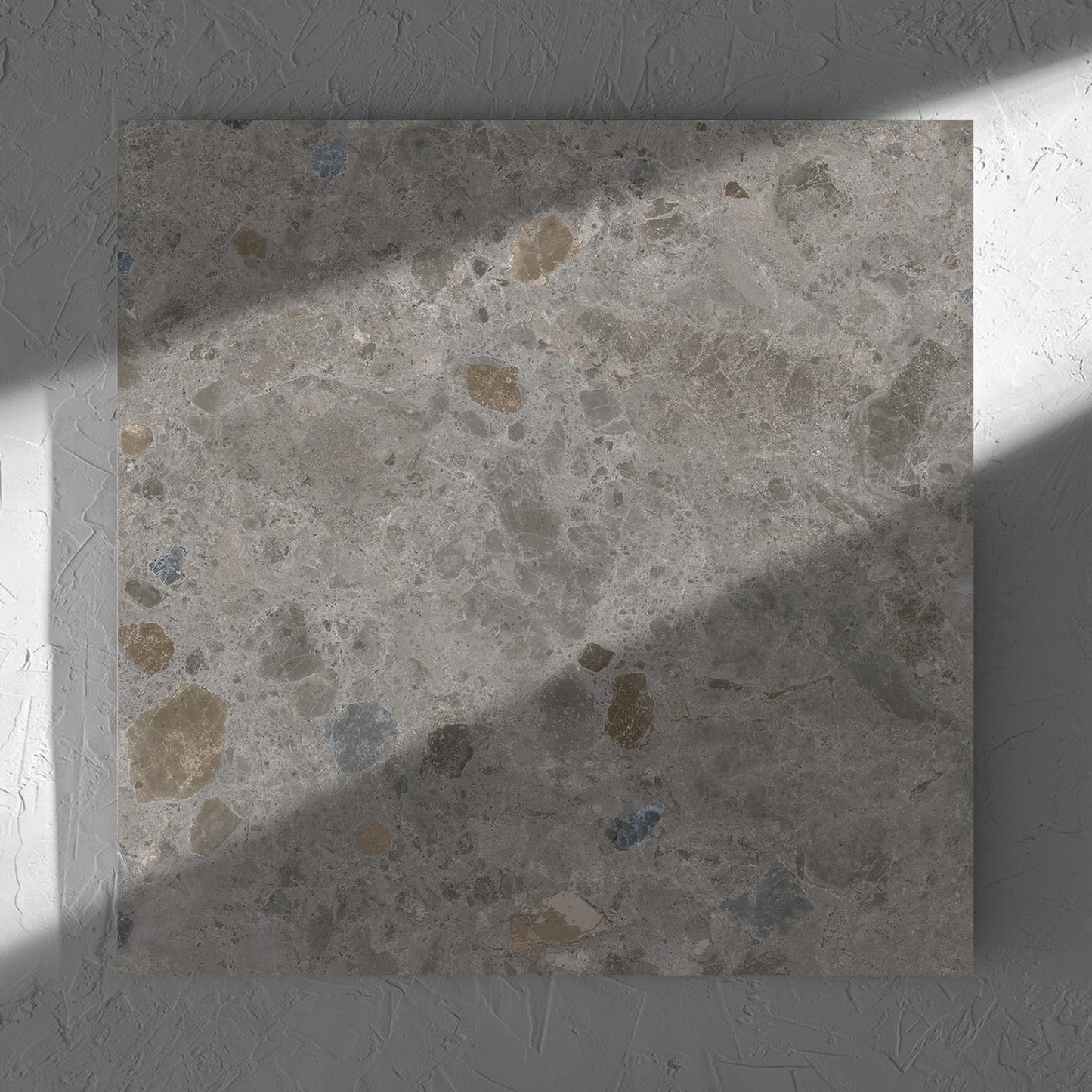 Bedrock Mid Grey Grip 600x600mm tile shadow