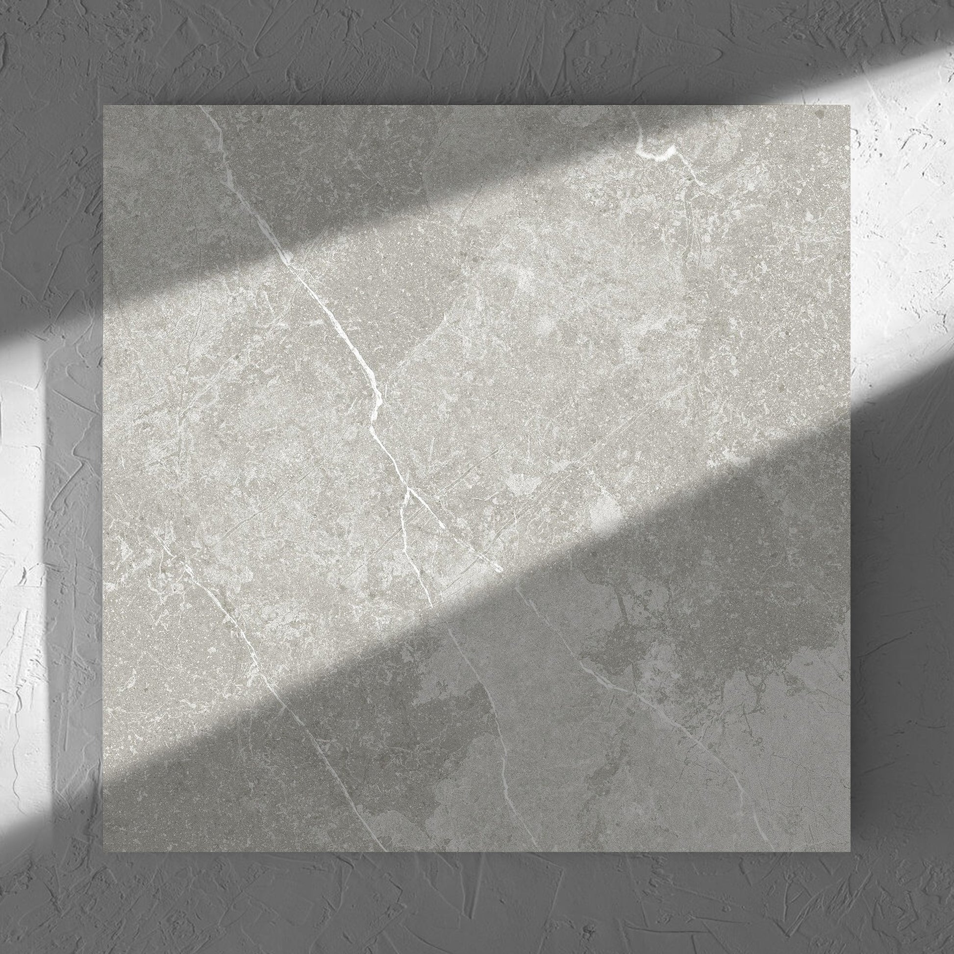 Dominique Natural Matt 600x600mm tile shadow