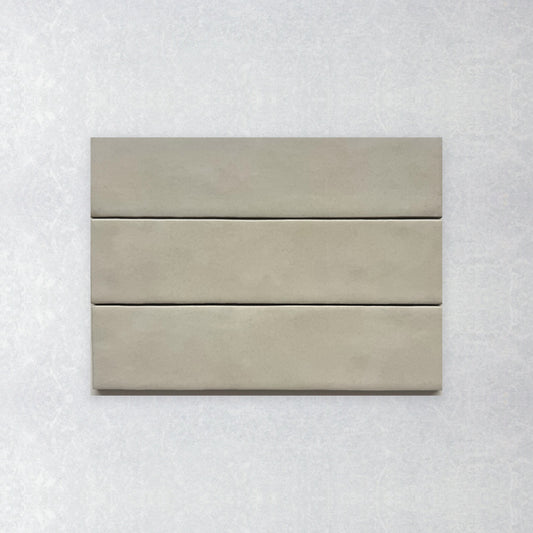 Acquarello Off White Glossy 60x246mm handmade gloss ceramic subway wall tiles
