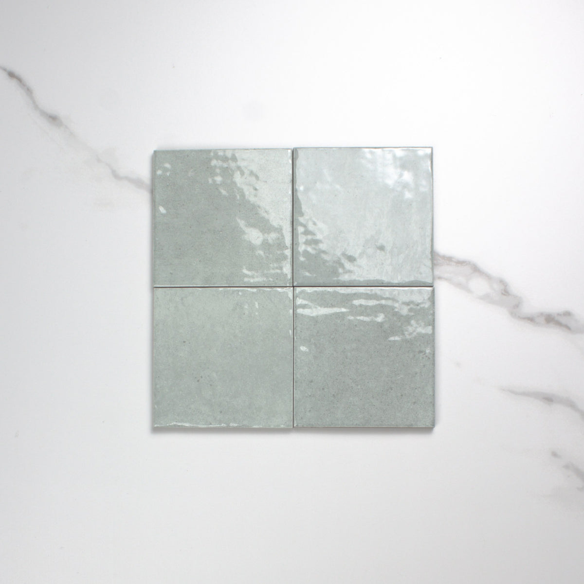 alchemica aqua gloss 100x100mm top view