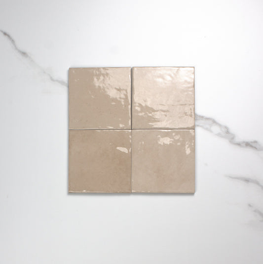 alchemica argilla gloss 100x100mm top view