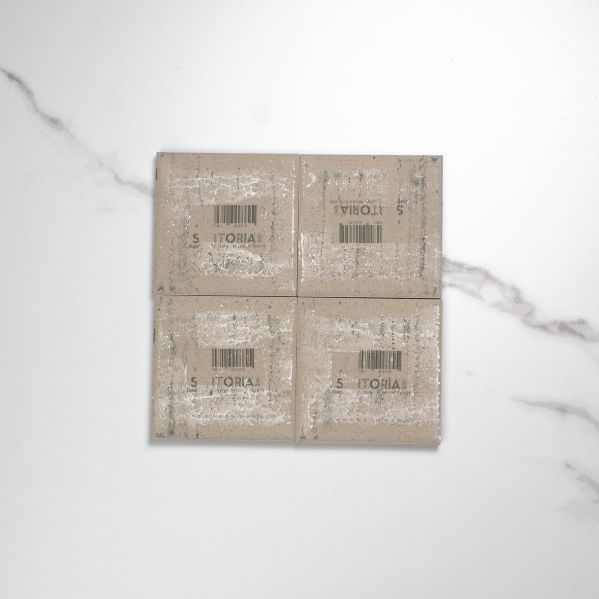 alchemica graphite gloss 100x100mm top view