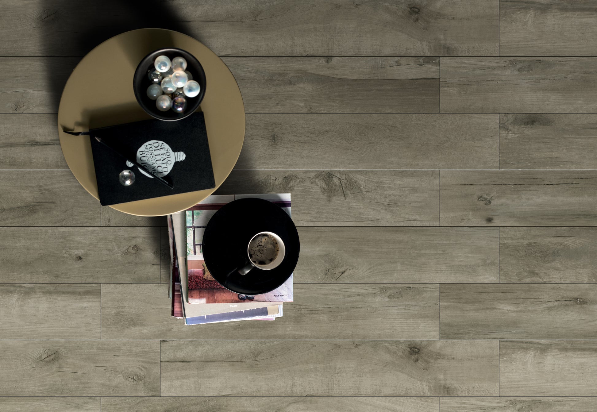 Amazon Dark Grey Matt 200x1200mm lifestyle