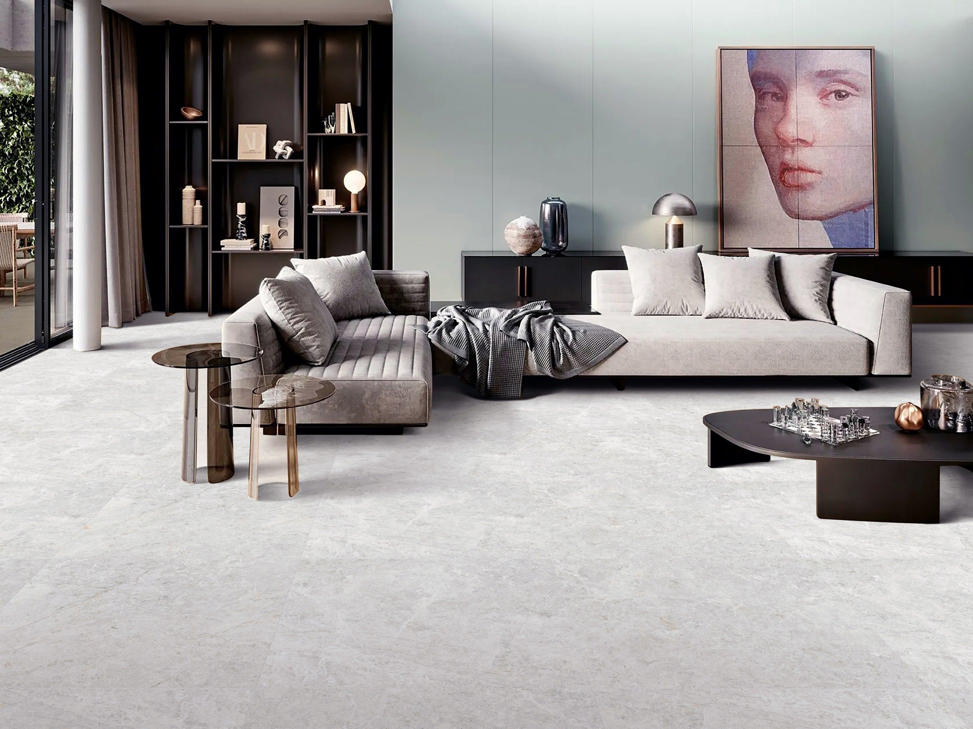Antalya Bianco Amber 600x1200mm lifestyle