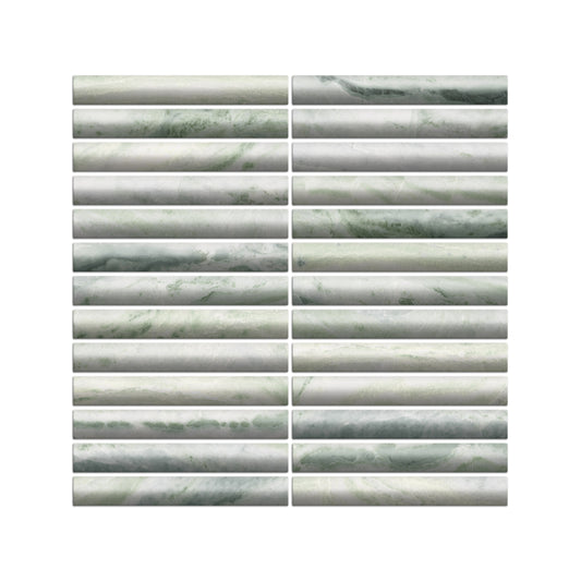 Archistone Jade Recycled Glass Matt Fluted 290x299mm