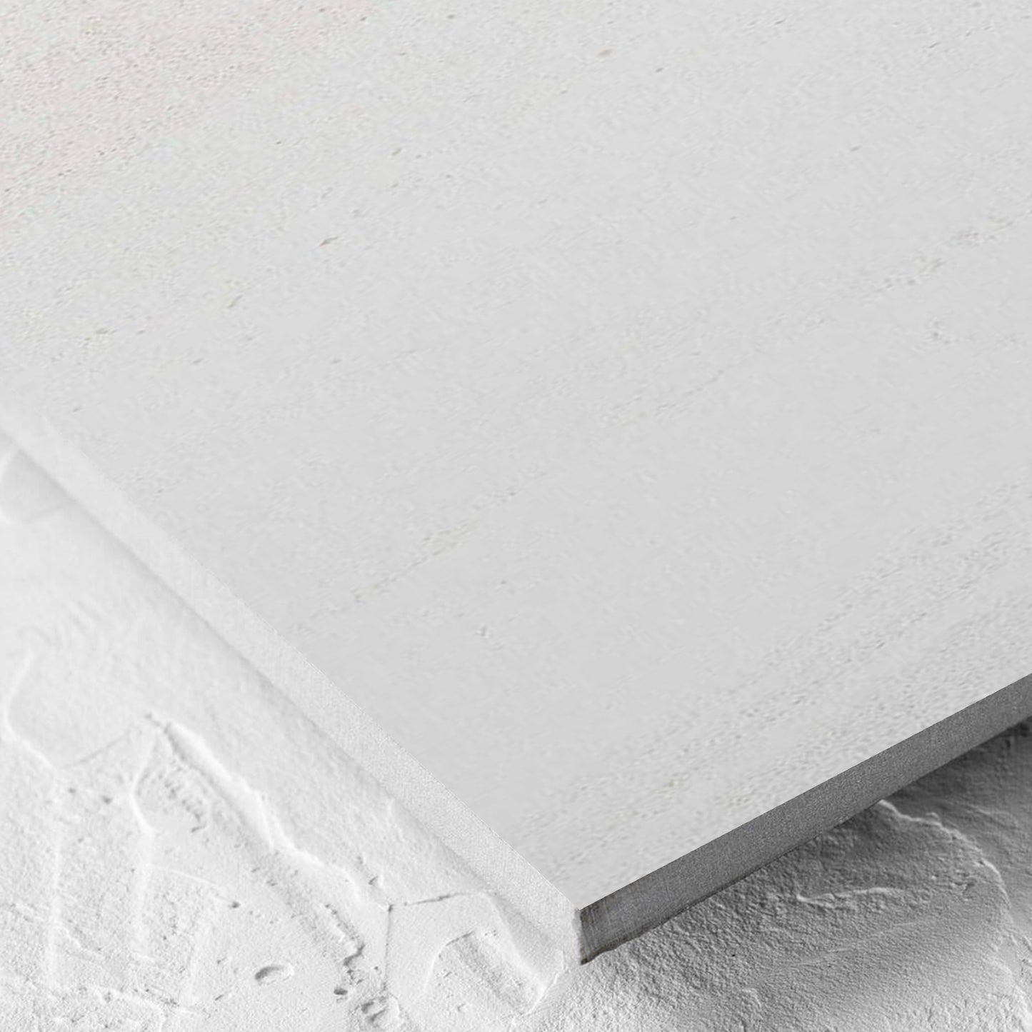 Corner close-up of the Argyle Stone Talco Lappato 300x600mm tile showing the tile surface and the edge profile
