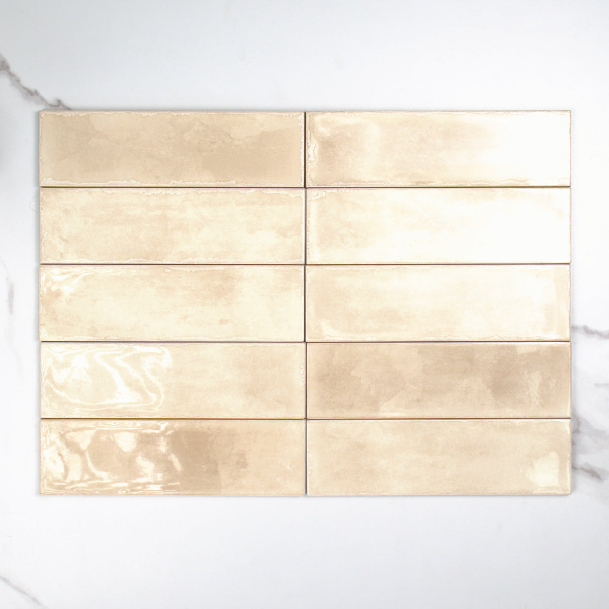 Atlantique Amande Gloss 69x240mm top view