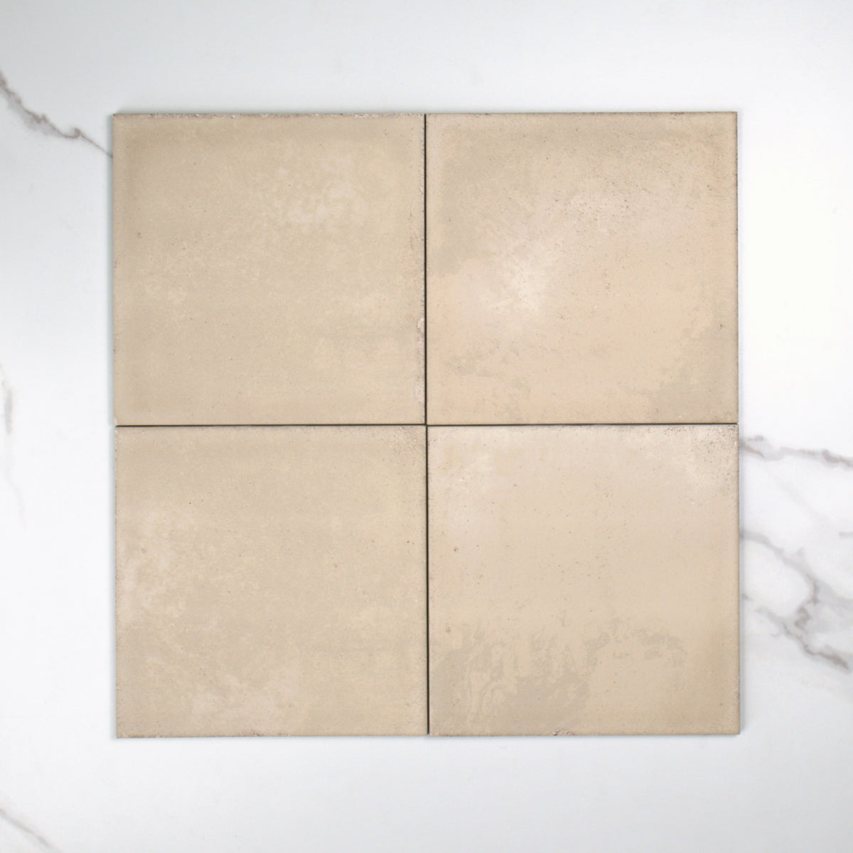 Atlantique Amande Matt 200x200mm top view