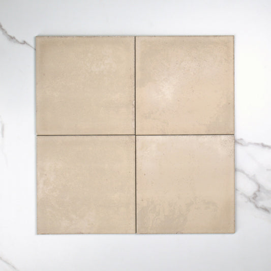 Atlantique Amande Matt 200x200mm top view