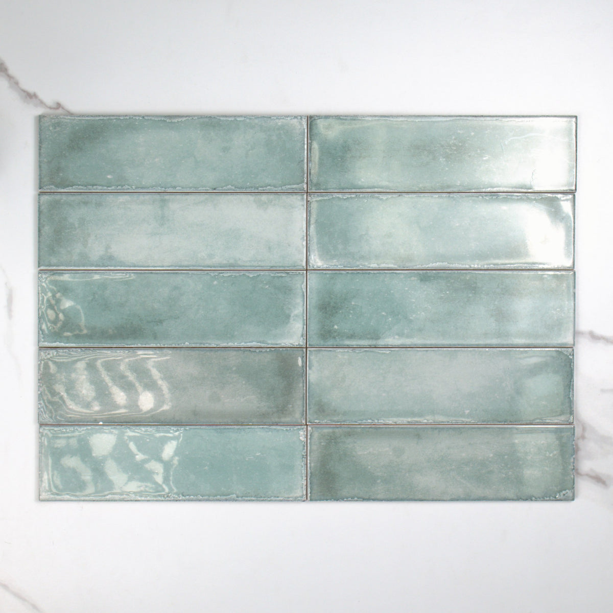 Atlantique Aquamarine Gloss 69x240mm top view