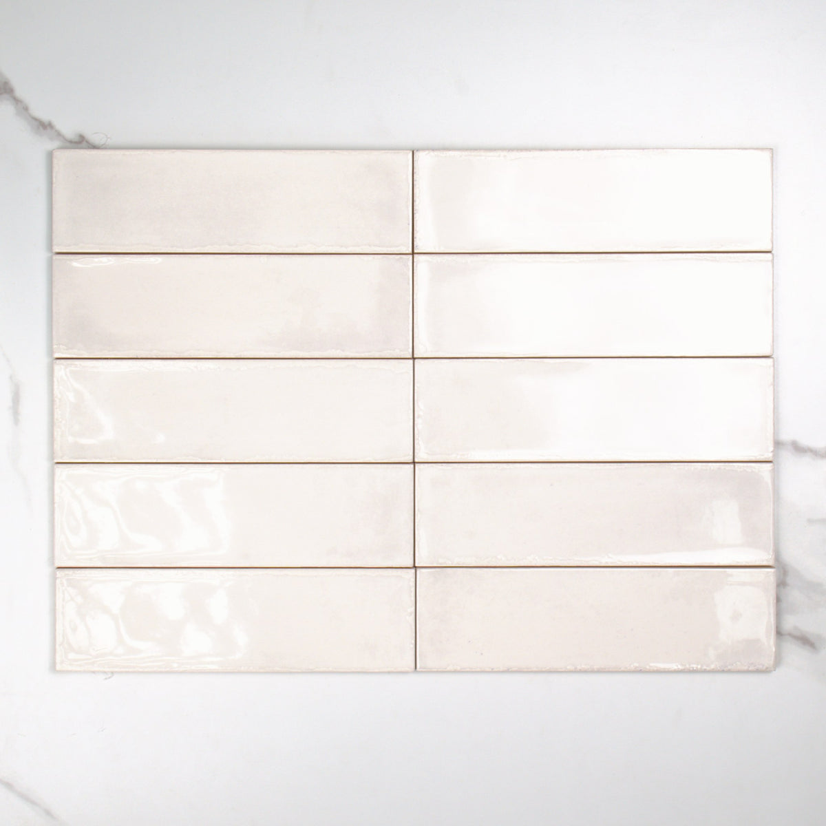Atlantique Blanc Gloss 69x240mm top view