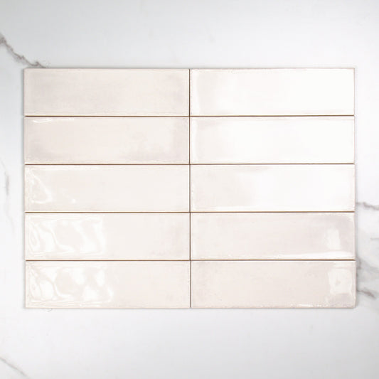 Atlantique Blanc Gloss 69x240mm top view