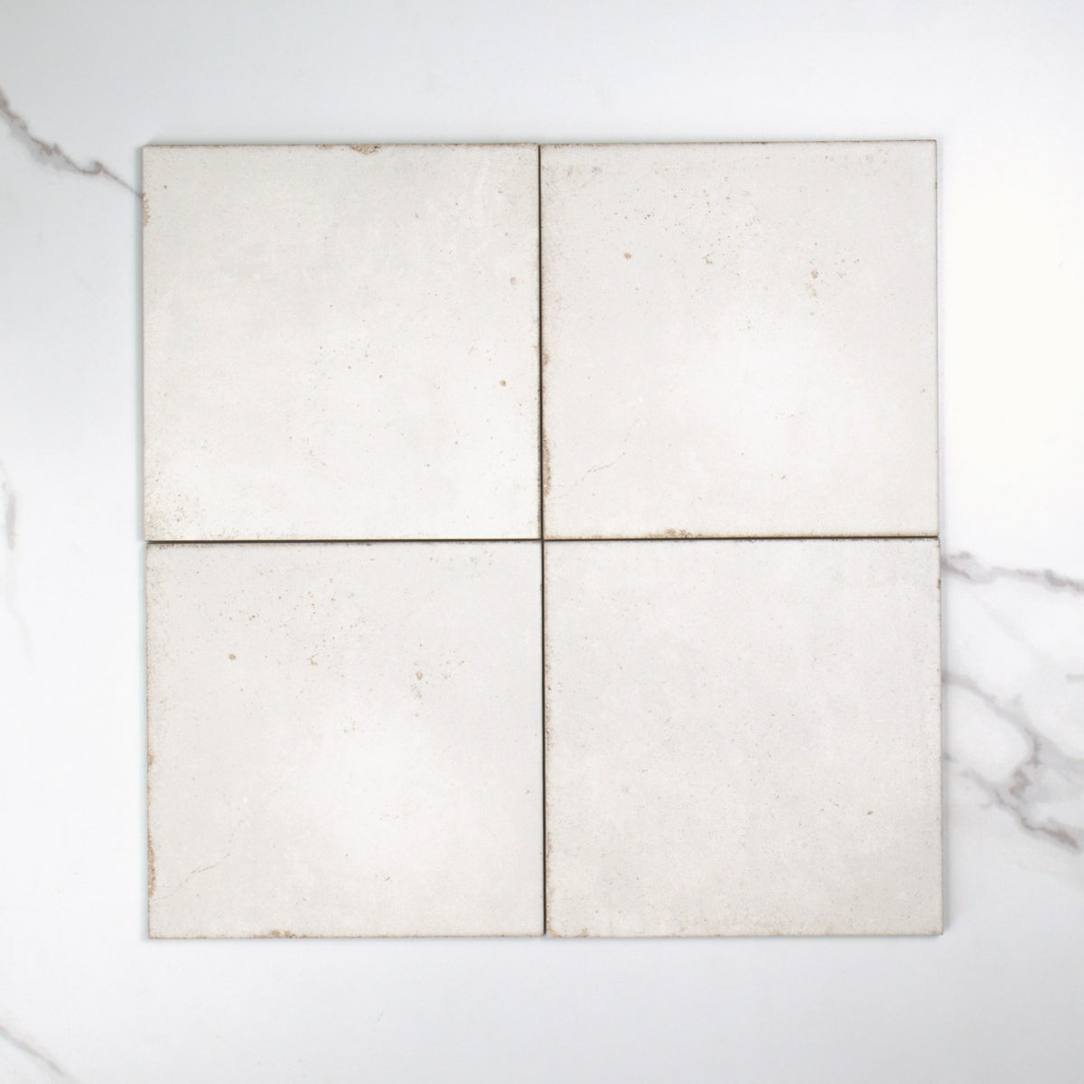 Atlantique Blanc Matt 200x200mm top view